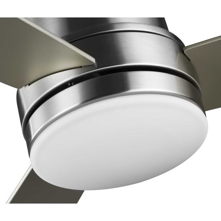 Progress Lighting Trevina II Collection 44" Three-Blade Brushed Nickel Ceiling Fan P2555-0930K